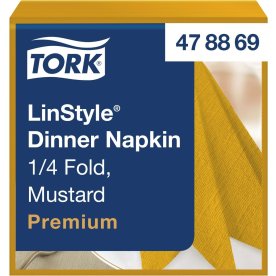 Servett TORK LinStyle gul 39x39cm 50/fp