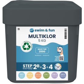 Swim & Fun MultiKlor Maxi Tab 200 g, 5 kg