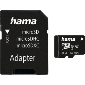 HAMA Minneskort - Micro SDHC 128GB Class 10