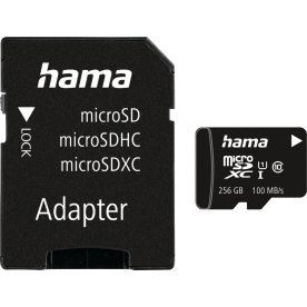 HAMA Minneskort - Micro SDHC 256GB Class 10