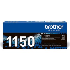 Brother TN1150 lasertoner, svart, 1.000 sidor