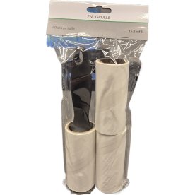 Klädrulle 2 påfyllningar, 40 ark per rulle