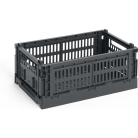 HAY Colour Crate, small, svart