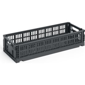 HAY Colour Crate Mini Oblong, svart
