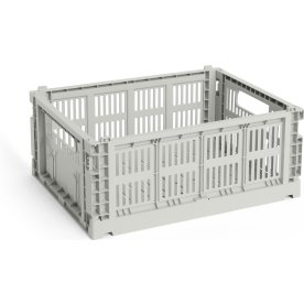 HAY Colour Crate, medium, grå