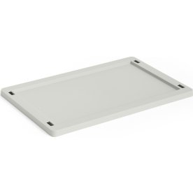 HAY Colour Crate Lock Plast, small, grå