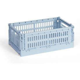 HAY Colour Crate, small, mjuk blå