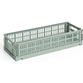 HAY Colour Crate Mini Oblong, grön