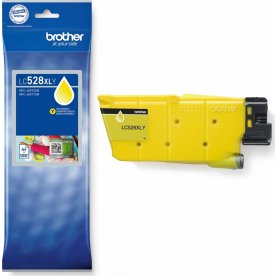 Brother LC528XLY bläckpatron, gul, 10.000 sidor