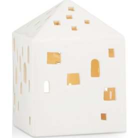 Kähler Urbania Ljuslykta Byhus H12,5, vit