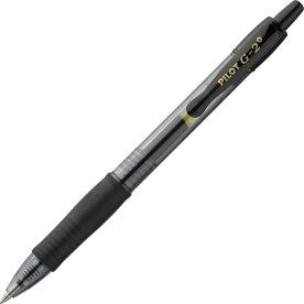 Pilot G-2+ gelpenna, 0,7 mm, svart
