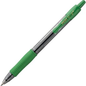 Pilot G-2+ Rollerballpenna | M | Grön