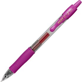Pilot G-2 gelpenna, 0,7 mm, rosa