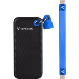 Verbatim USB 256 GB – USB 3.2 Gen 2, svart/blå