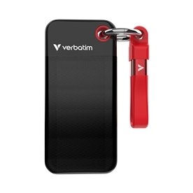 Verbatim USB-sticka 3.2 Gen 2 256GB, svart/Röd