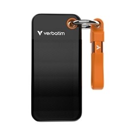 Verbatim USB nyckelring 3.2 Gen 2 256GB, svart