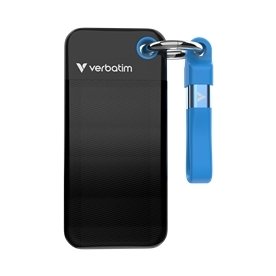 Verbatim USB nyckelring 3.2 Gen 2 512GB, svart