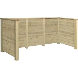 Plus Plank Renoveringsskydd, 3 hinkar, natur