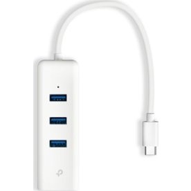 TP-Link 3-portars nav och Gigabit Ethernet-adapter