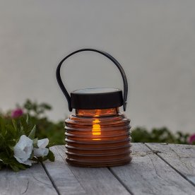 Aston Solar Kruka, H12 cm, brun