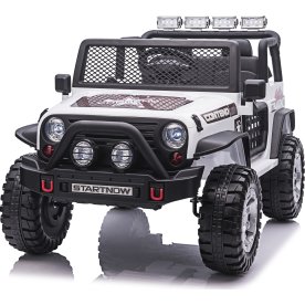 NORDIC PLAY Elbil Offroader 4x12,8V, vit