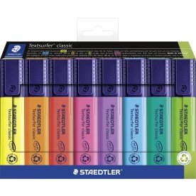 Staedtler Överstrykningspenna | 8 färger