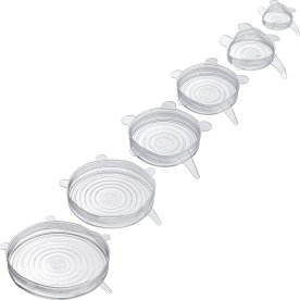 Westmark Silikonlock, runda, 6 storlekar