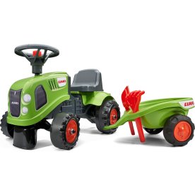 FALK Claas traktor med släp och tillbehör