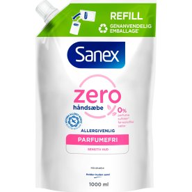 Sanex Handtvål | Refill | Zero % | 1000 ml