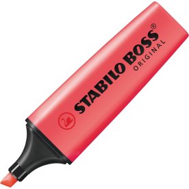 Stabilo Boss 70/40 överstrykningspenna, röd