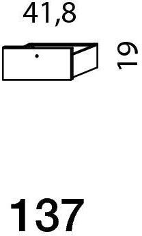 Mistral sektion 137, låda, ljus bok