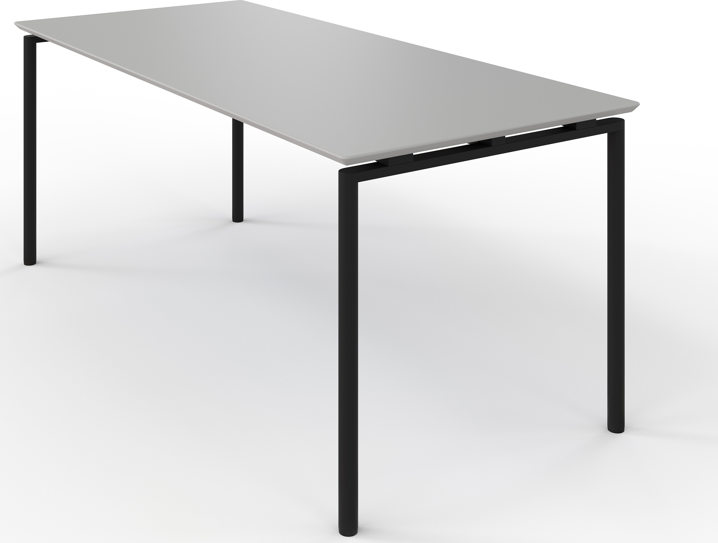 Kontorsbord Zignal dec lam Ljusgrått, L.180 cm