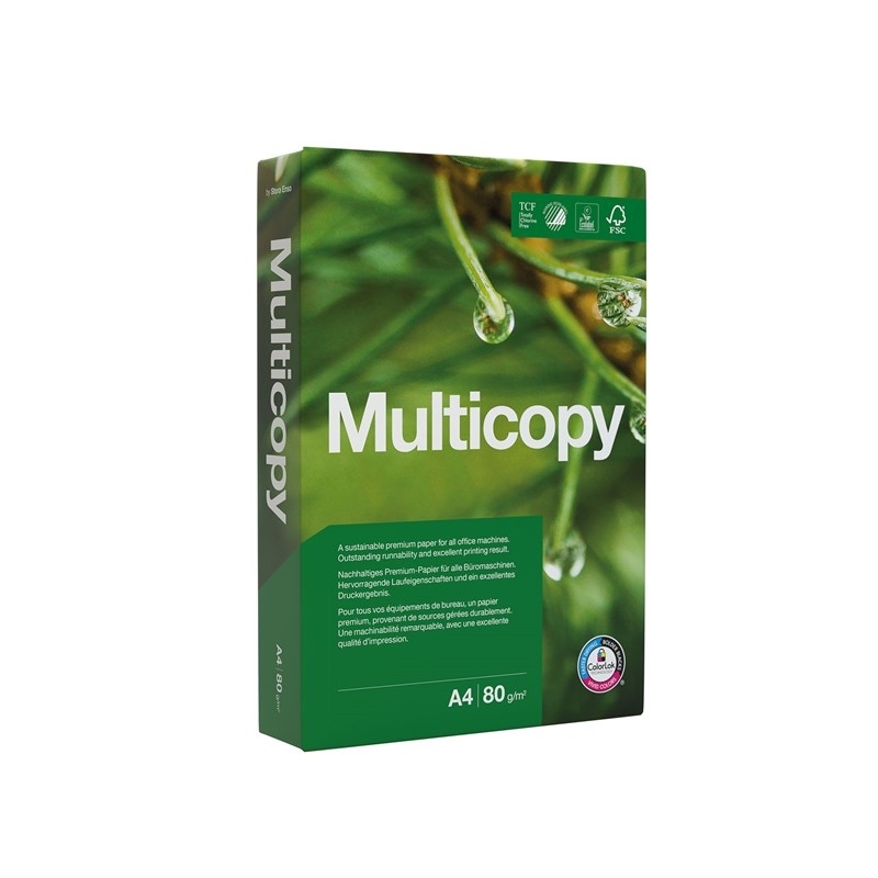 MultiCopy kopieringspapper A4 | 80 g | Hålat