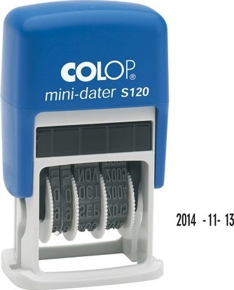 Stämpel Datum COLOP Mini-Dater S120